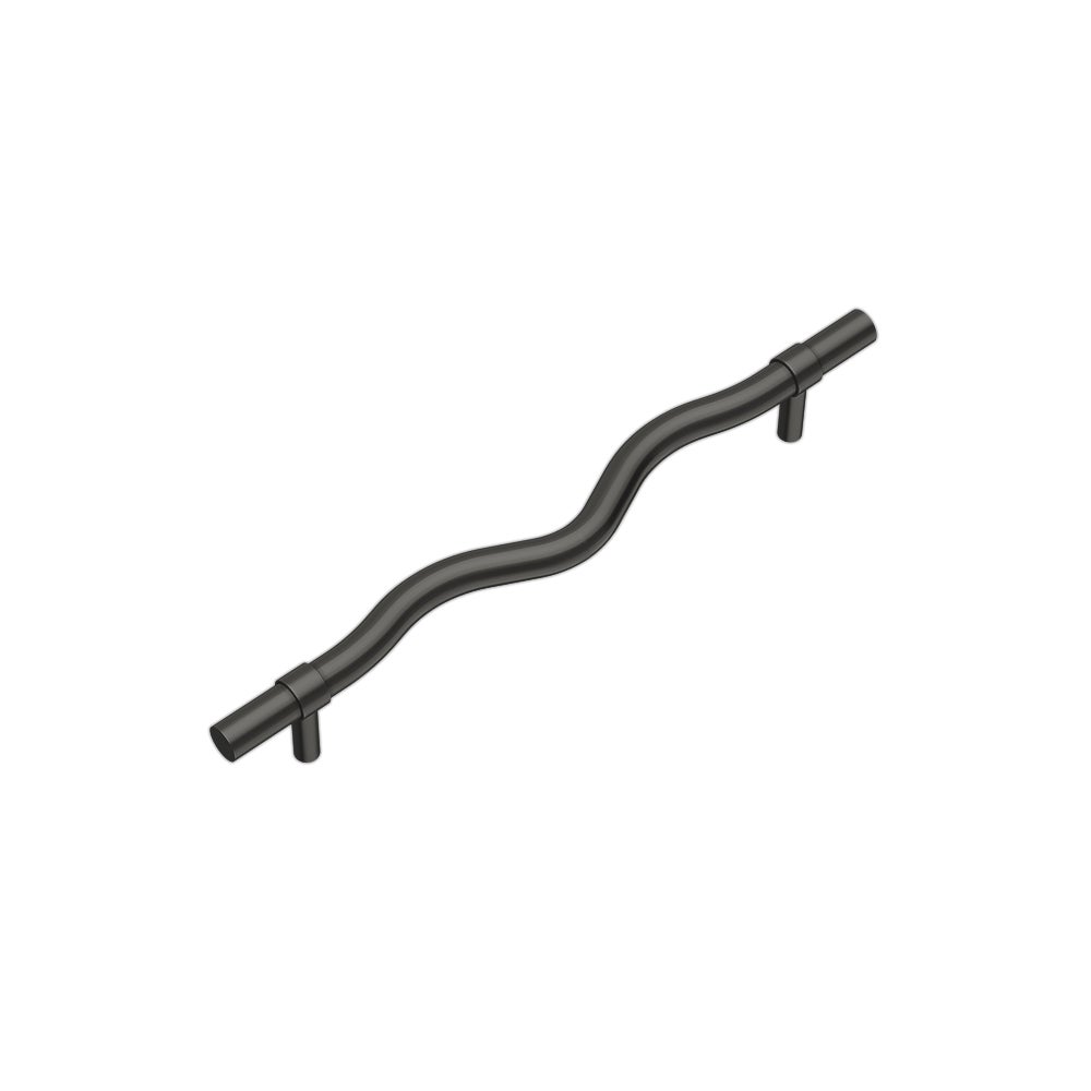 Ziggy Adjustable Cabinetry Pull 250mm - Brushed Gunmetal