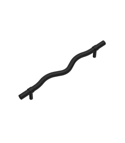 Ziggy Adjustable Cabinetry Pull 250mm - Matte Black