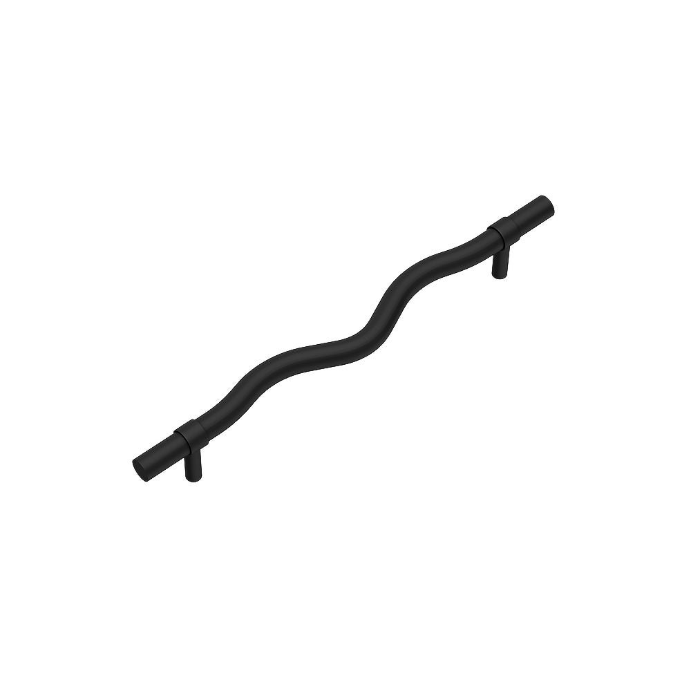 Ziggy Adjustable Cabinetry Pull 250mm - Matte Black