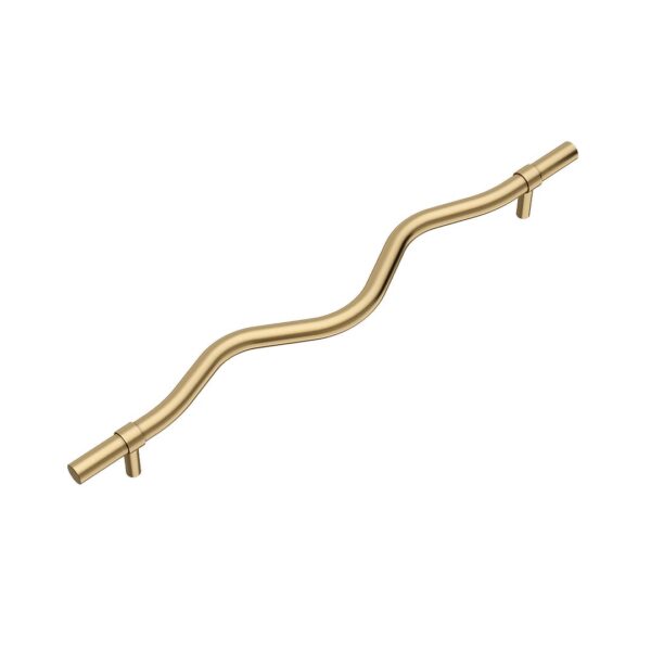 Ziggy Adjustable Cabinetry Pull 350mm - Brushed Brass