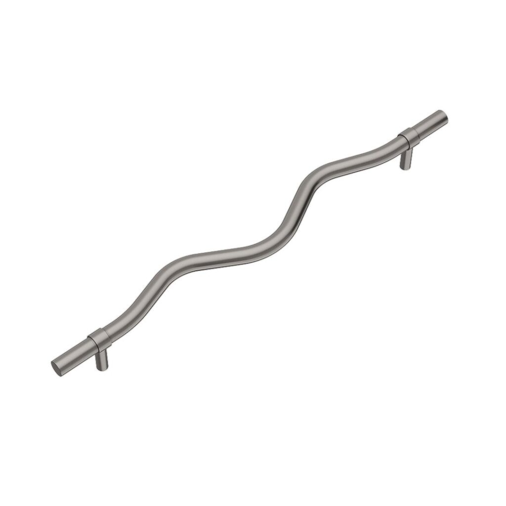 Ziggy Adjustable Cabinetry Pull 350mm - Brushed Nickel