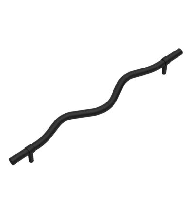 Ziggy Adjustable Cabinetry Pull 350mm - Matte Black