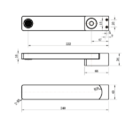 Ardmore Swivel Bath Spout - Image 4