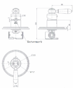 Bordeaux Shower Mixer - Image 2