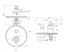 Bordeaux Shower Diverter Mixer - Image 2