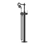 Bordeaux Freestanding Bath Mixer with Hand Shower - Image 2