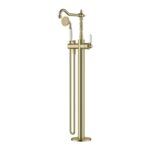 Bordeaux Freestanding Bath Mixer with Hand Shower - Image 6