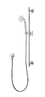 Bordeaux Shower On Rail