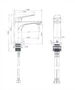 Cascade Basin Mixer - Image 4