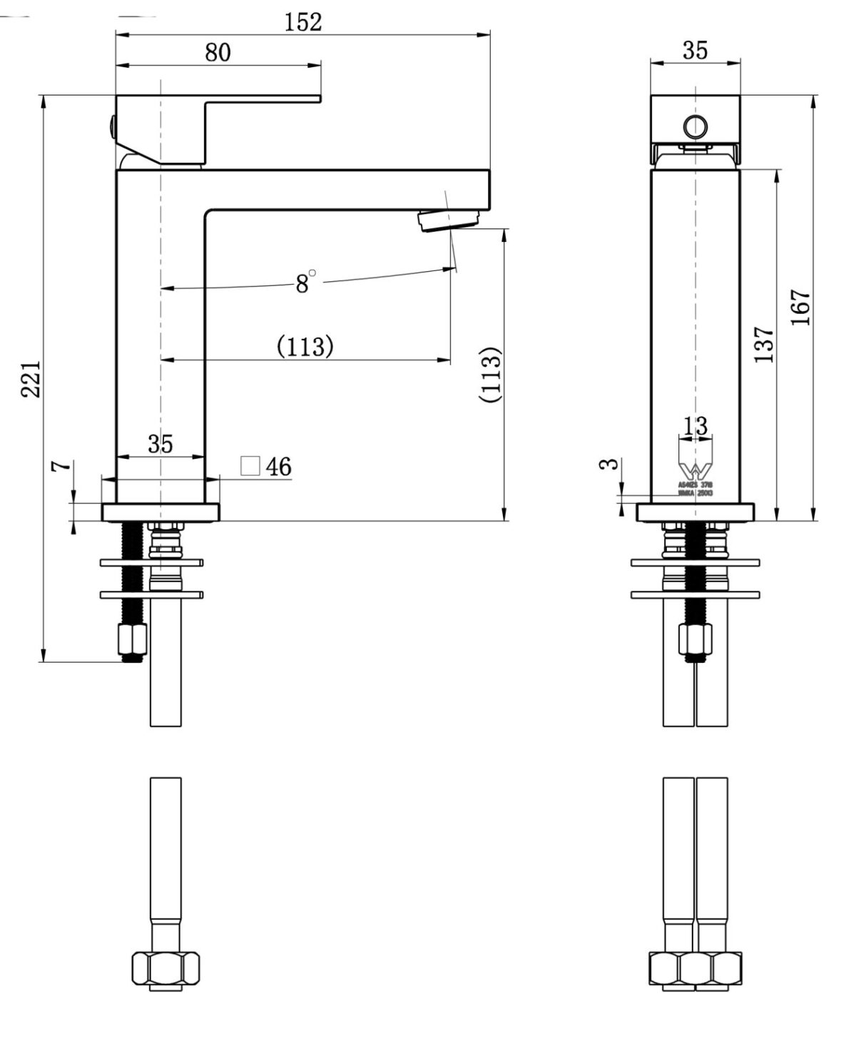 Chao Mini Basin Mixer - Image 4