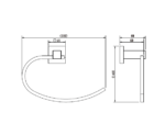 Lux Towel Ring - Image 4