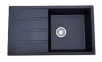 Dello Single Bowl Granite Sink with Drainer 30L