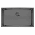 Coloured Single Bowl Sink 66L - Image 3