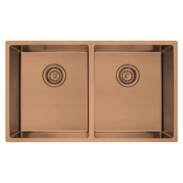 Coloured Double Bowl Sink 75L