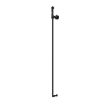 Medoc Vertical Heated Towel Rail - Image 3