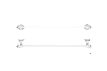 Medoc Single Towel Rail 600mm - Image 6