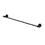 Medoc Single Towel Rail 750mm - Image 3