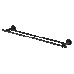 Medoc Double Towel Rail 600mm - Image 3
