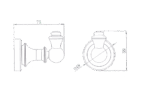 Medoc Single Robe Hook - Image 6