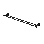 Medoc Double Towel Rail 750mm - Image 3
