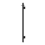 Mirage Vertical Heated Towel Rail - Image 4
