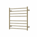 Mirage 8 Bar Wide Heated Towel Rail - Image 4