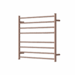 Mirage 8 Bar Wide Heated Towel Rail - Image 3