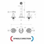 Montpellier Wall Spa & Sink Set - Image 2