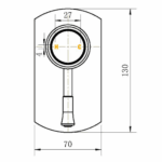 Montpellier Shower Mixer TRIM KIT - Image 5