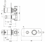 Montpellier Shower Diverter Mixer - Image 6