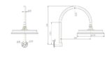 Montpellier Shower Arm With Shower Head - Image 6