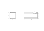 Nova Single Robe Hook - Image 10