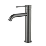Star Mini Mid-Rise Basin Mixer Curved Spout - Image 8