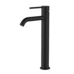 Star Mini High Rise Basin Mixer Curved Spout - Image 9