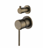 Star Mini Shower Diverter Mixer Small Backplate - Image 9