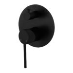 Star Mini Shower Diverter Mixer With Knurled Handle - Image 5