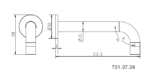 Star Mini Bath/Basin Spout - Image 12