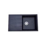 Dello Single Bowl Granite Sink with Drainer 30L