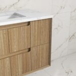 Voulari Framed Wall Hung 1800mm Harvest Oak Cabinet - Image 4