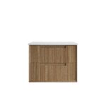 Voulari Framed Wall Hung 750mm Harvest Oak Cabinet - Image 6