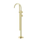 Mica Freestanding Bath Mixer with Hand Shower - Image 3