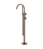 Mica Freestanding Bath Mixer with Hand Shower - Image 2