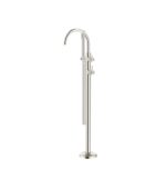 Mica Fluted Freestanding Bath Mixer with Hand Shower - Image 4