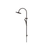 Mica Gooseneck Dual Shower Rail - Image 2