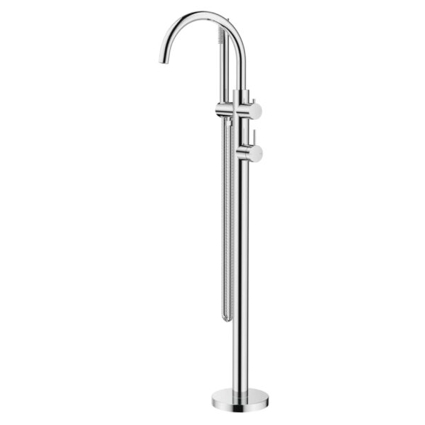 Mica Freestanding Bath Mixer with Hand Shower