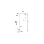 Mica Dual Shower Rail – RetroFit - Image 4