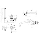 Mica Heritage Wall-Spout Combo – TRIM KIT ONLY - Image 7