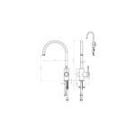 Mica Heritage Gooseneck Sink Mixer - Image 7