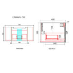 Savio Wall Hung 750mm - Image 5