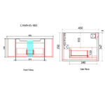 Savio Wall Hung 900mm - Image 5